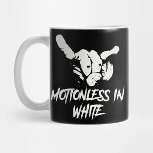 in white horn sign Mug